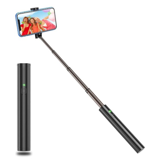 NUU X6 Plus Selfie Stick Wireless Lightweight Aluminum Remote Shutter Self-Portrait Extendable - ONG36