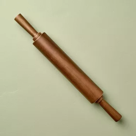 17" Rolling Pin Dark Wood
